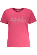 PEPE JEANS DAMEN ROSA KURZARM-T-SHIRT Rosa L 8447166868358