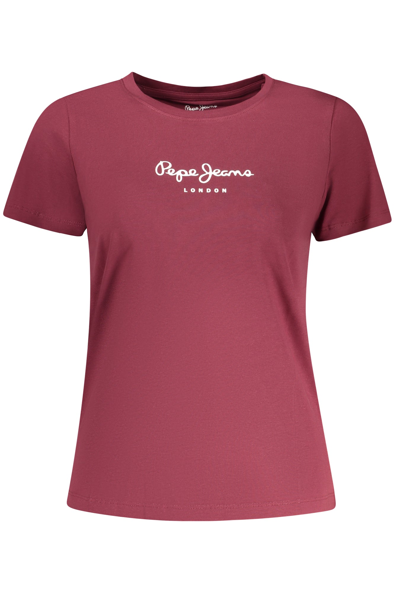 PEPE JEANS DAMEN-T-SHIRT MIT KURZEN ÄRMELN, ROT Rot XS 8447166908405