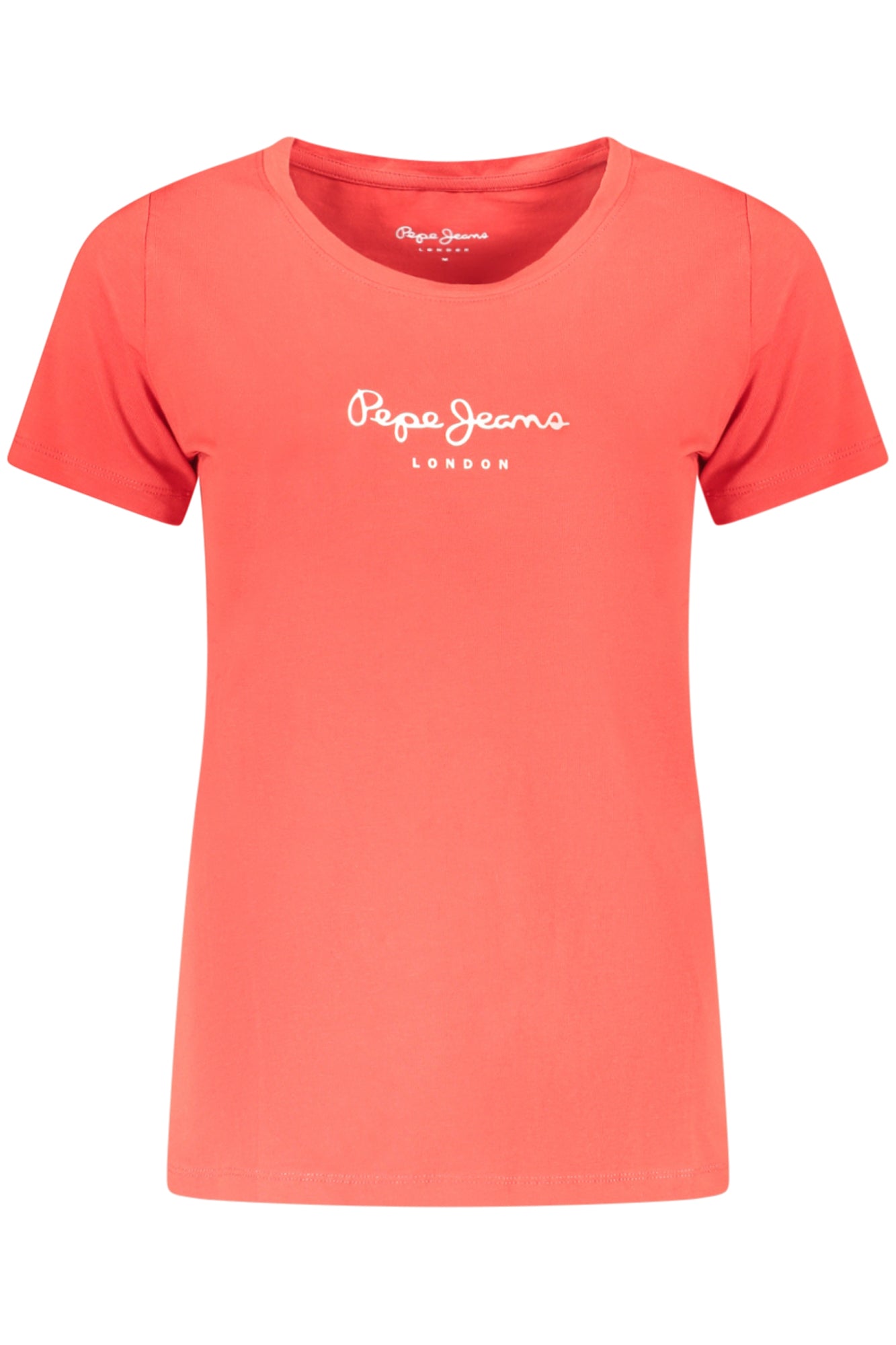 PEPE JEANS DAMEN KURZARM T-SHIRT, ROT Rot XL 8447166723824
