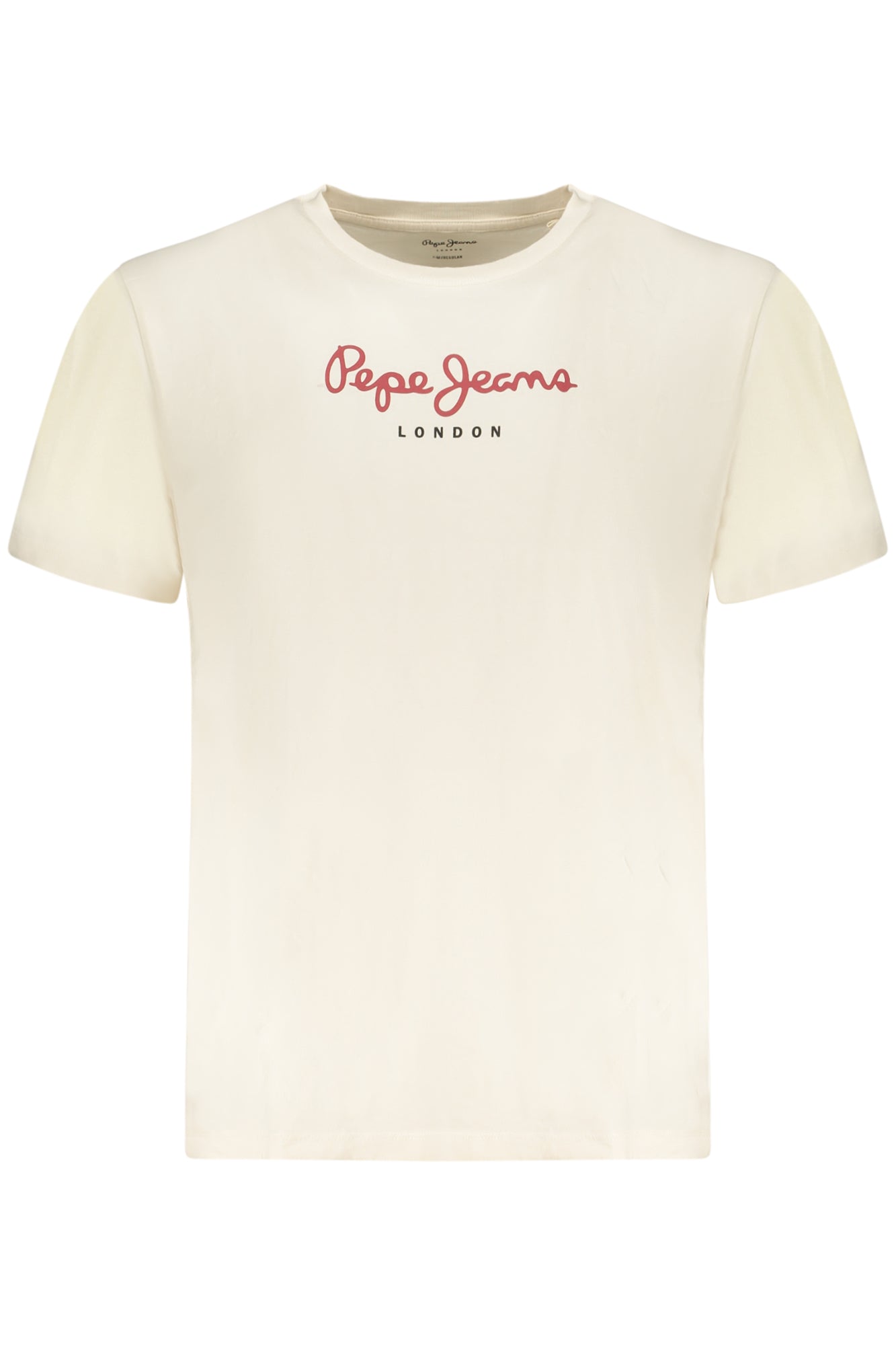 PEPE JEANS Herren-T-Shirt mit kurzen Ärmeln, Beige Beige S 8447166874489