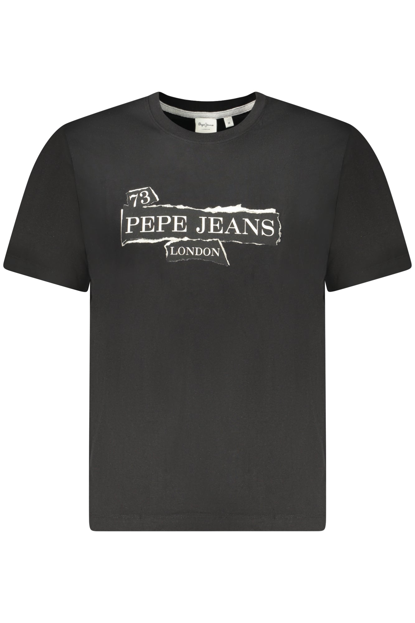 PEPE JEANS Herren Kurzarm-T-Shirt Schwarz Schwarz S 8447166861601
