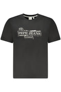 PEPE JEANS Herren Kurzarm-T-Shirt Schwarz Schwarz S 8447166861601