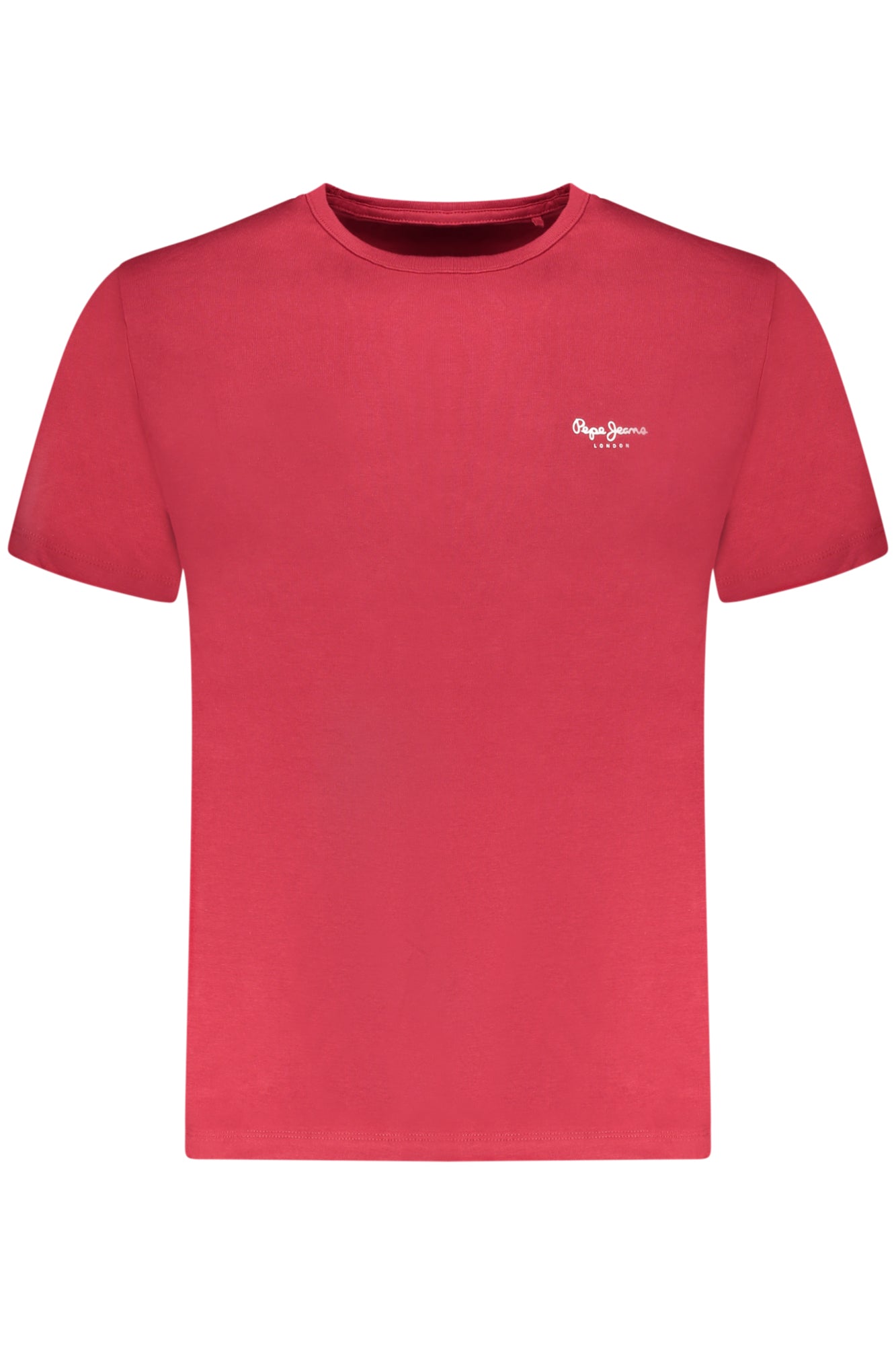 PEPE JEANS Herren-T-Shirt mit kurzen Ärmeln, Rot Rot S 8447166875028