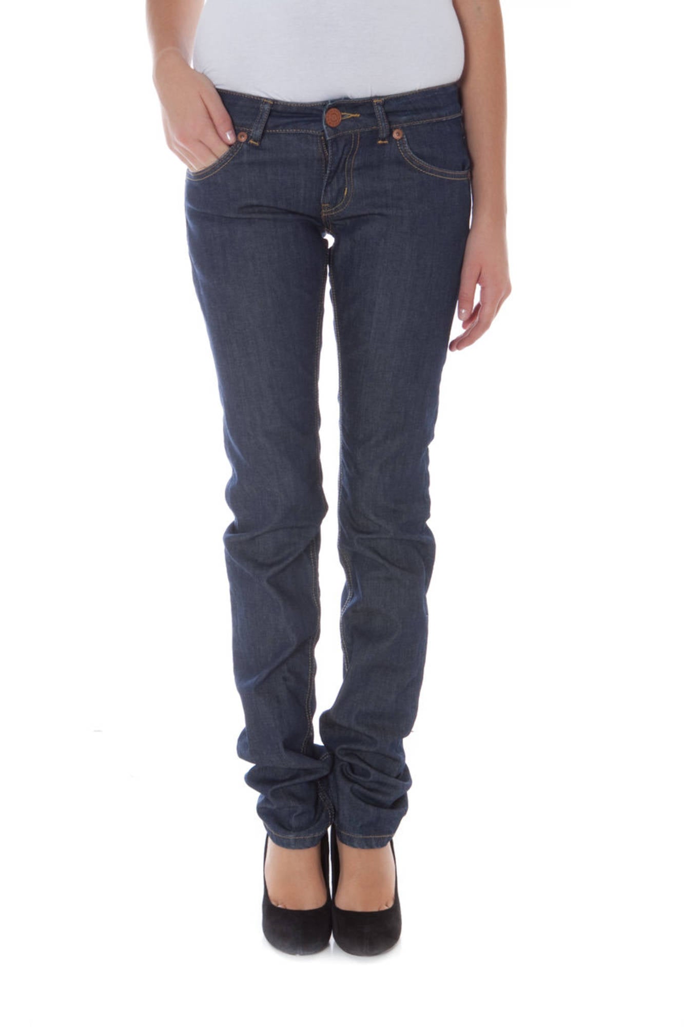 BLU DAMEN DENIM DENIM HARD JEANS Blau 25 7438632272206
