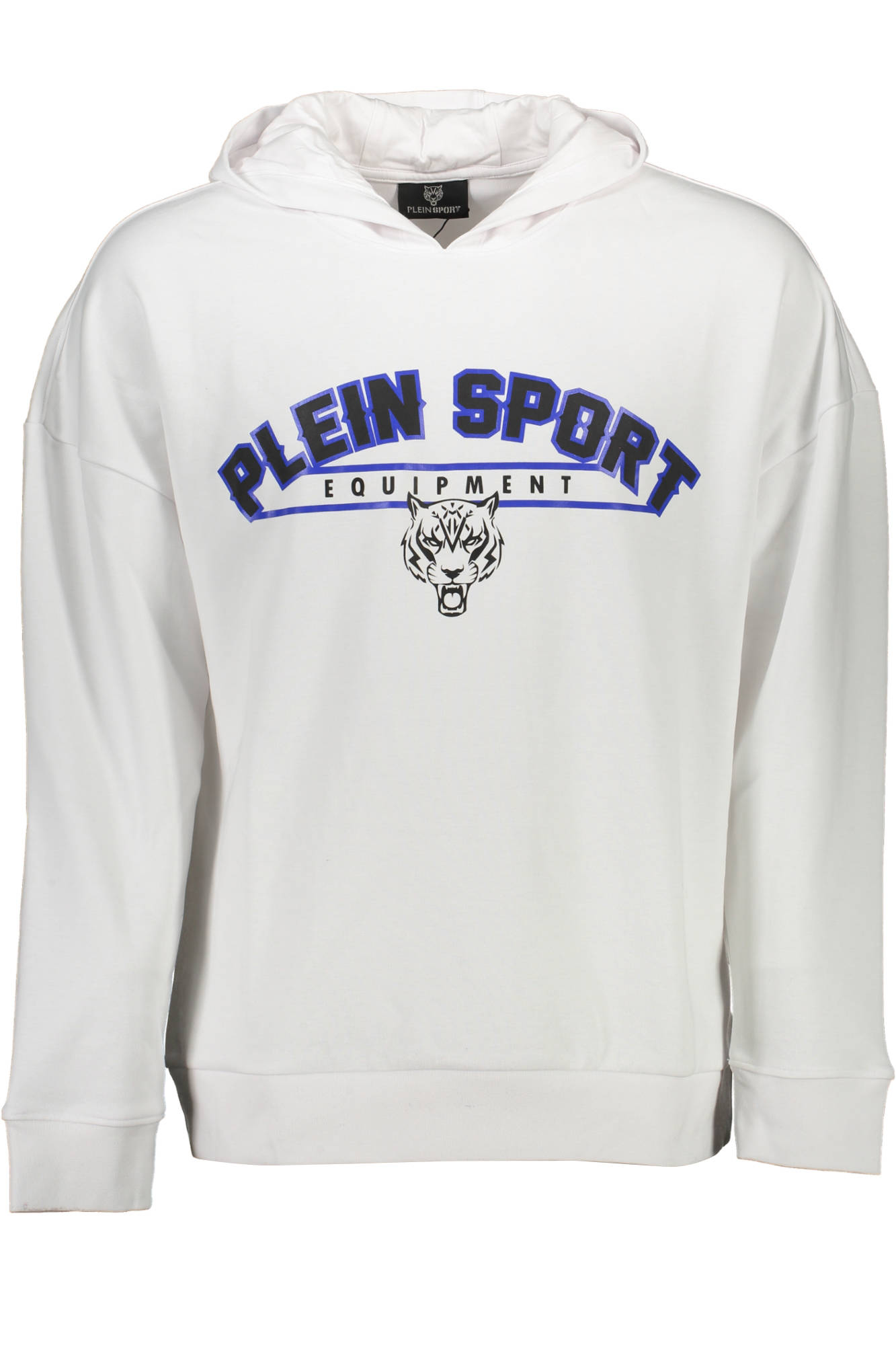 PLEIN SPORT SWEATSHIRT OHNE REISSVERSCHLUSS HERREN WEISS Weiß S 8059024008839