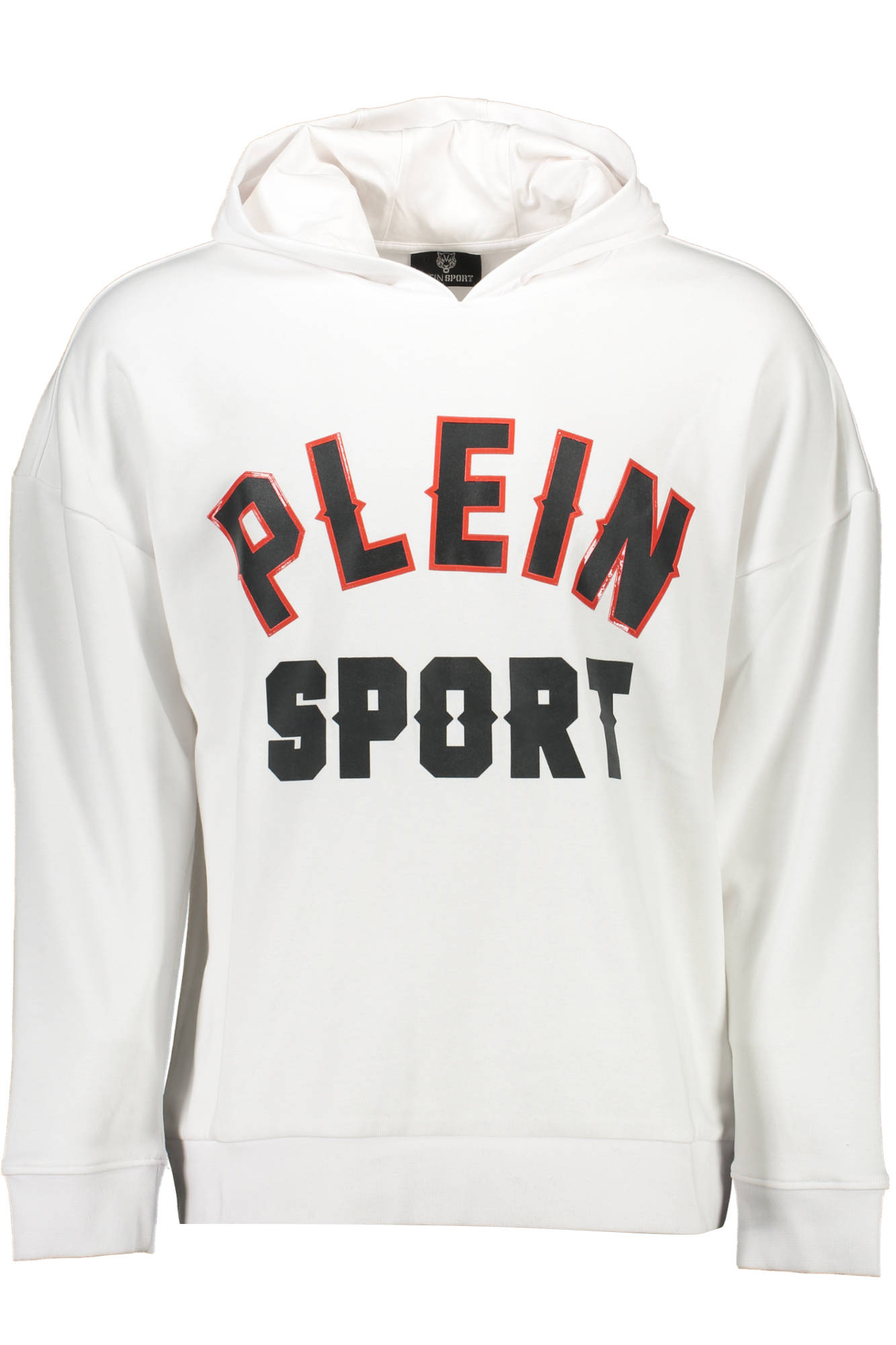 PLEIN SPORT SWEATSHIRT OHNE REISSVERSCHLUSS HERREN WEISS Weiß S 8059024009034
