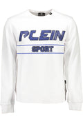 PLEIN SPORT HERREN-SWEATSHIRT MIT ZIP WEISS Weiß S 8059024009881