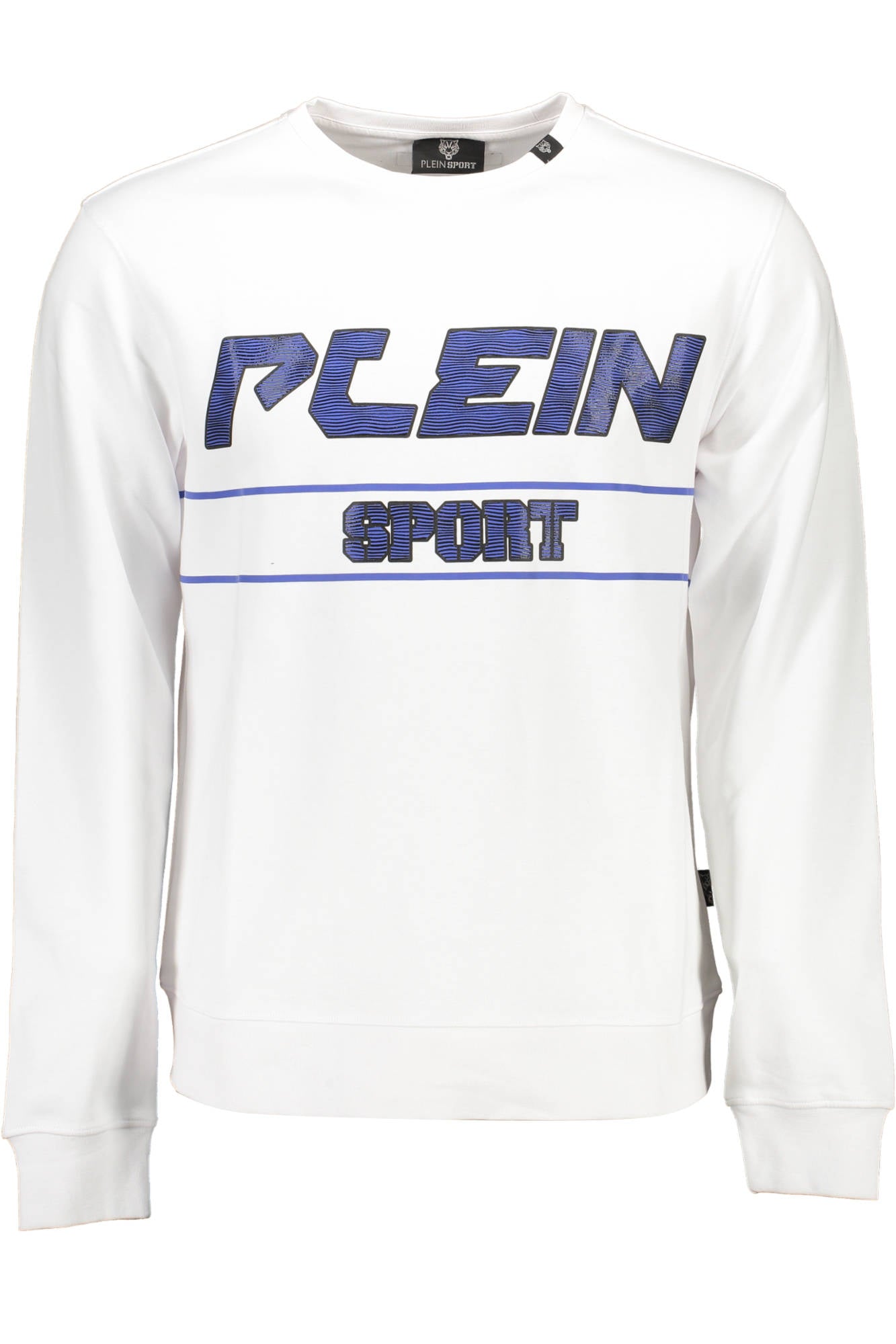 PLEIN SPORT HERREN-SWEATSHIRT MIT ZIP WEISS Weiß S 8059024009881