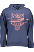 PLEIN SPORT SWEATSHIRT OHNE REISSVERSCHLUSS HERREN BLAU Blau S 8059024008488