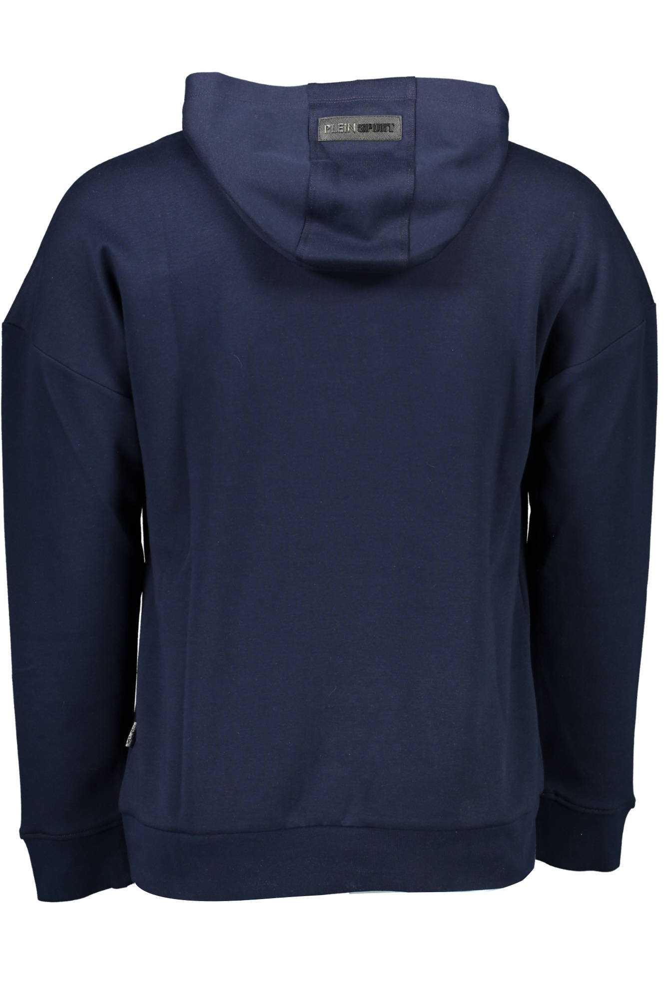 PLEIN SPORT SWEATSHIRT WITHOUT ZIPPER MEN'S BLUE