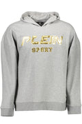 PLEIN SPORT SWEATSHIRT OHNE REISSVERSCHLUSS HERREN GRAU Grau S 8059024007986