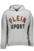 PLEIN SPORT SWEATSHIRT OHNE REISSVERSCHLUSS HERREN GRAU Grau S 8059024008938
