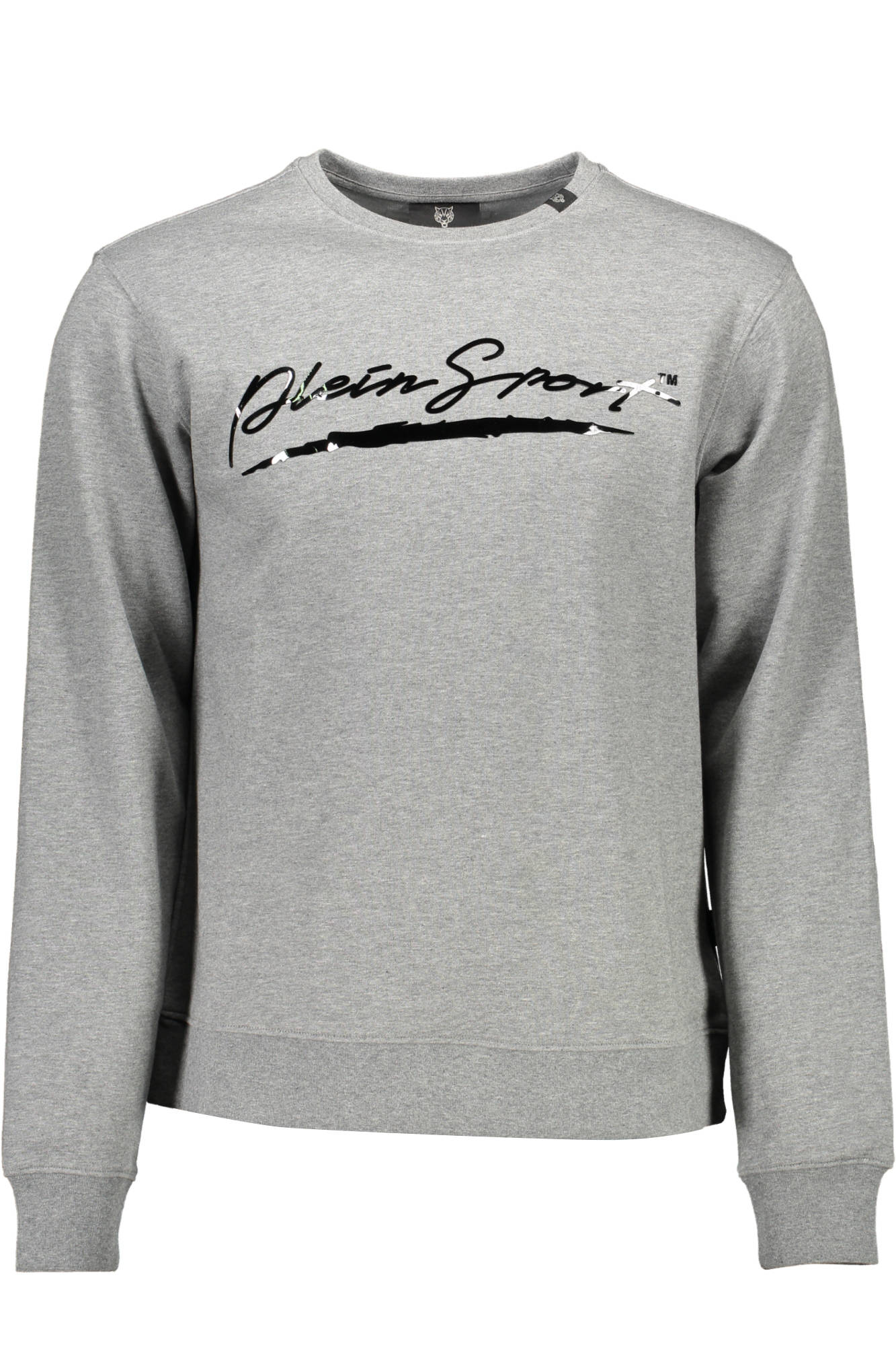 PLEIN SPORT HERREN-SWEATSHIRT OHNE REISSVERSCHLUSS GRAU Grau S 8059024009133