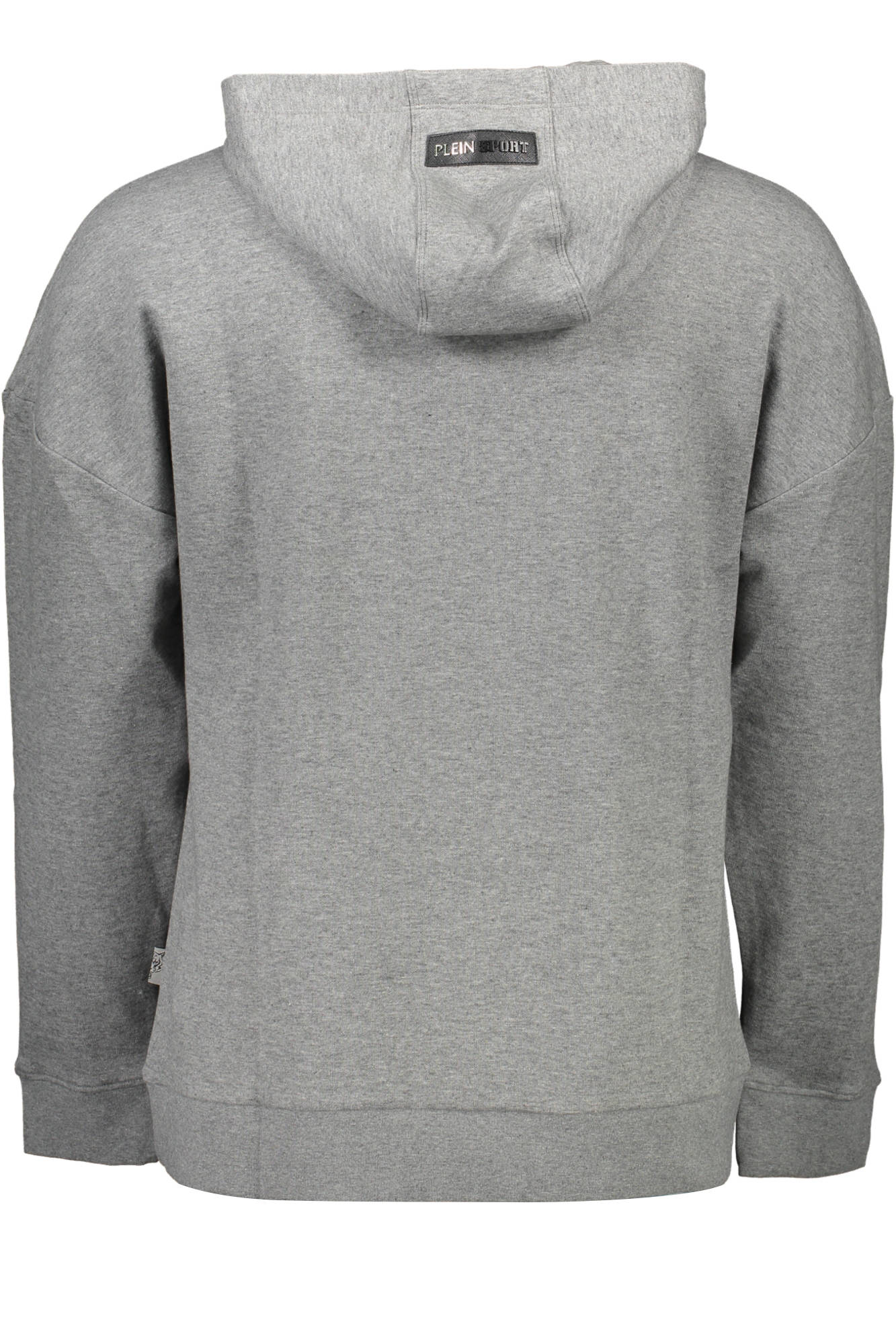 PLEIN SPORT MEN'S SWEATSHIRT WITHOUT ZIPPER GREY