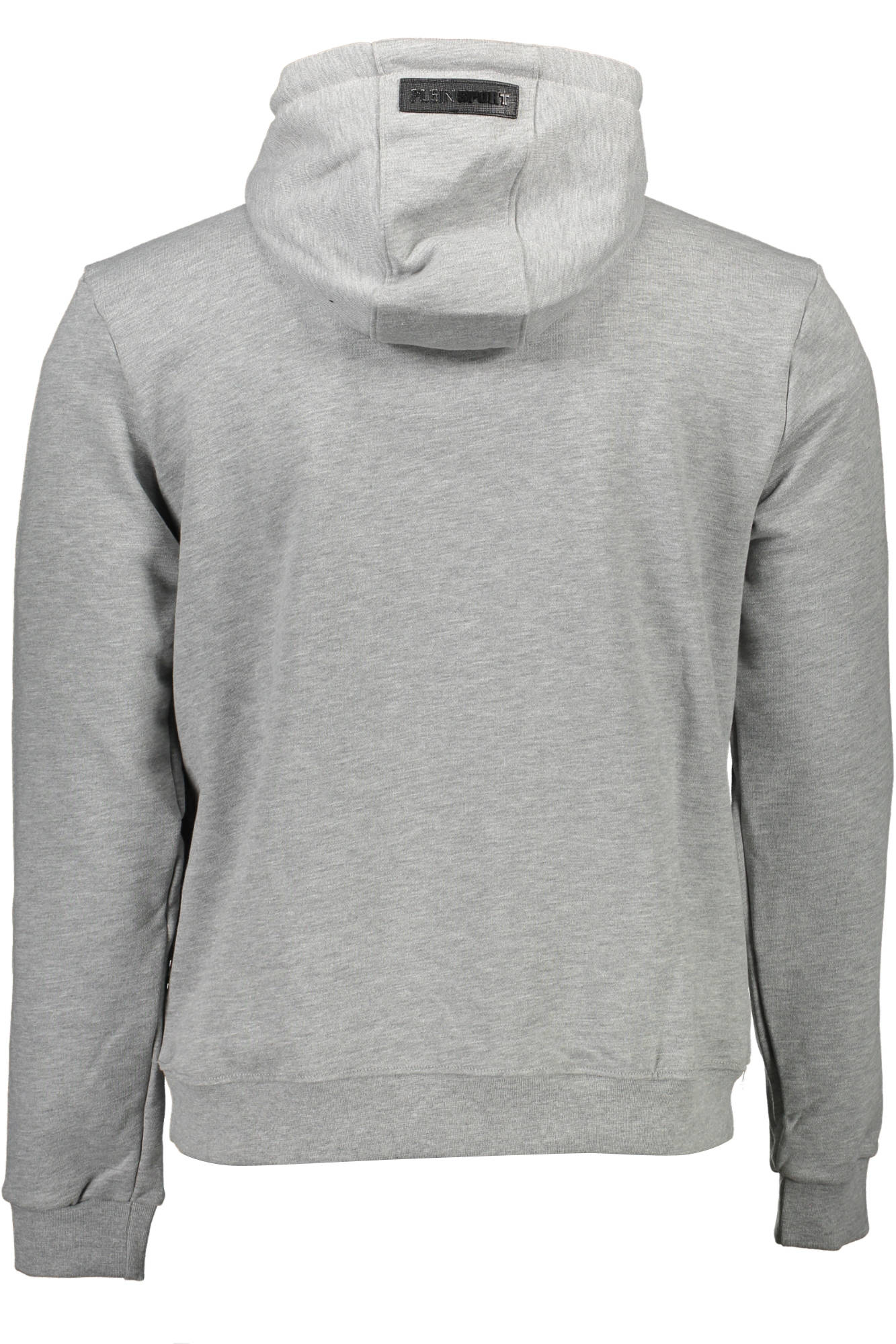 PLEIN SPORT SWEATSHIRT WITHOUT ZIPPER MEN'S GREY