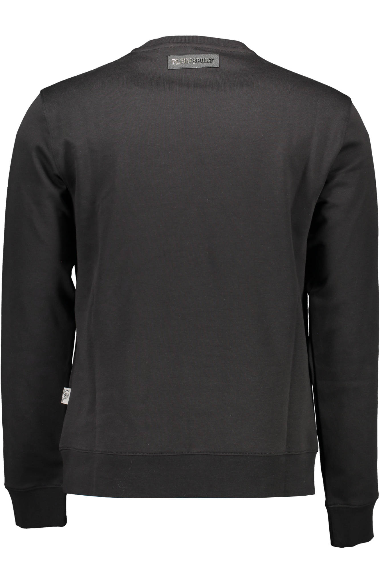 PLEIN SPORT SWEATSHIRT WITHOUT ZIPPER MEN'S BLACK