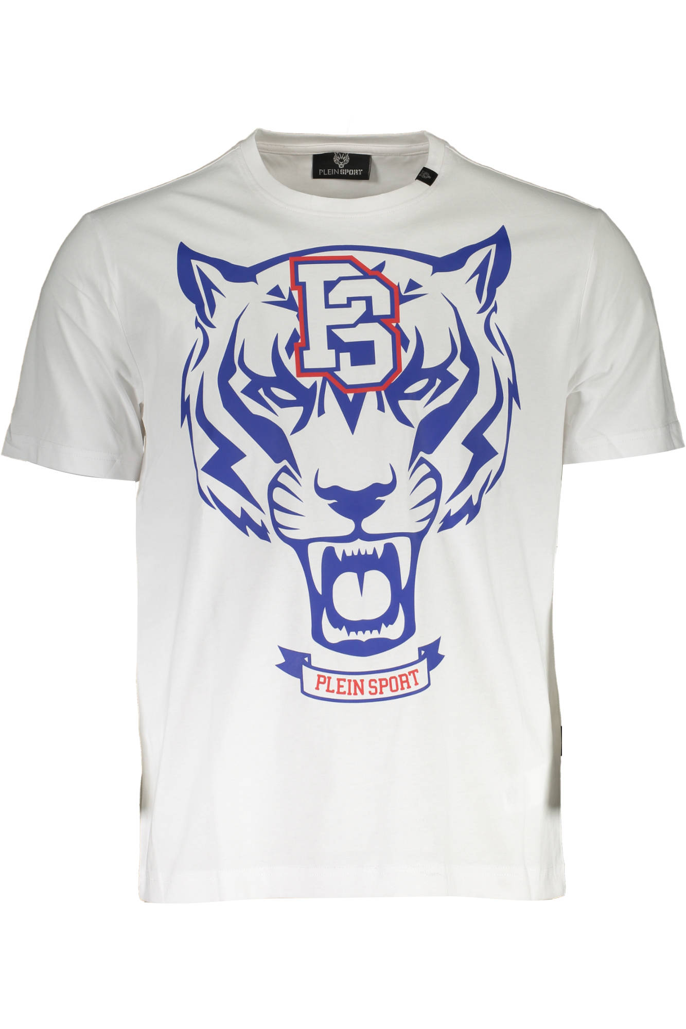 PLEIN SPORT KURZARM-T-SHIRT HERREN WEISS Weiß S 8059024015912