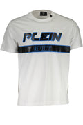 PLEIN SPORT WEISSES KURZARM-T-SHIRT FÜR HERREN Weiß S 8059024013697