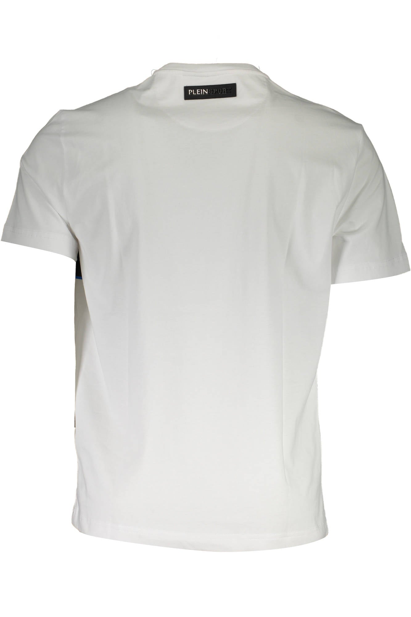 PLEIN SPORT WHITE SHORT SLEEVE T-SHIRT FOR MEN
