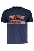 PLEIN SPORT KURZARM-T-SHIRT HERREN BLAU Blau S 8059024013543