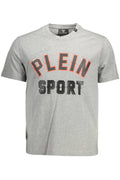 PLEIN SPORT KURZARM T-SHIRT HERREN GRAU Grau S 8059024013796