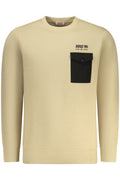 RIFLE Herren-Sweatshirt mit Reißverschluss, beige Beige M 8100032421551