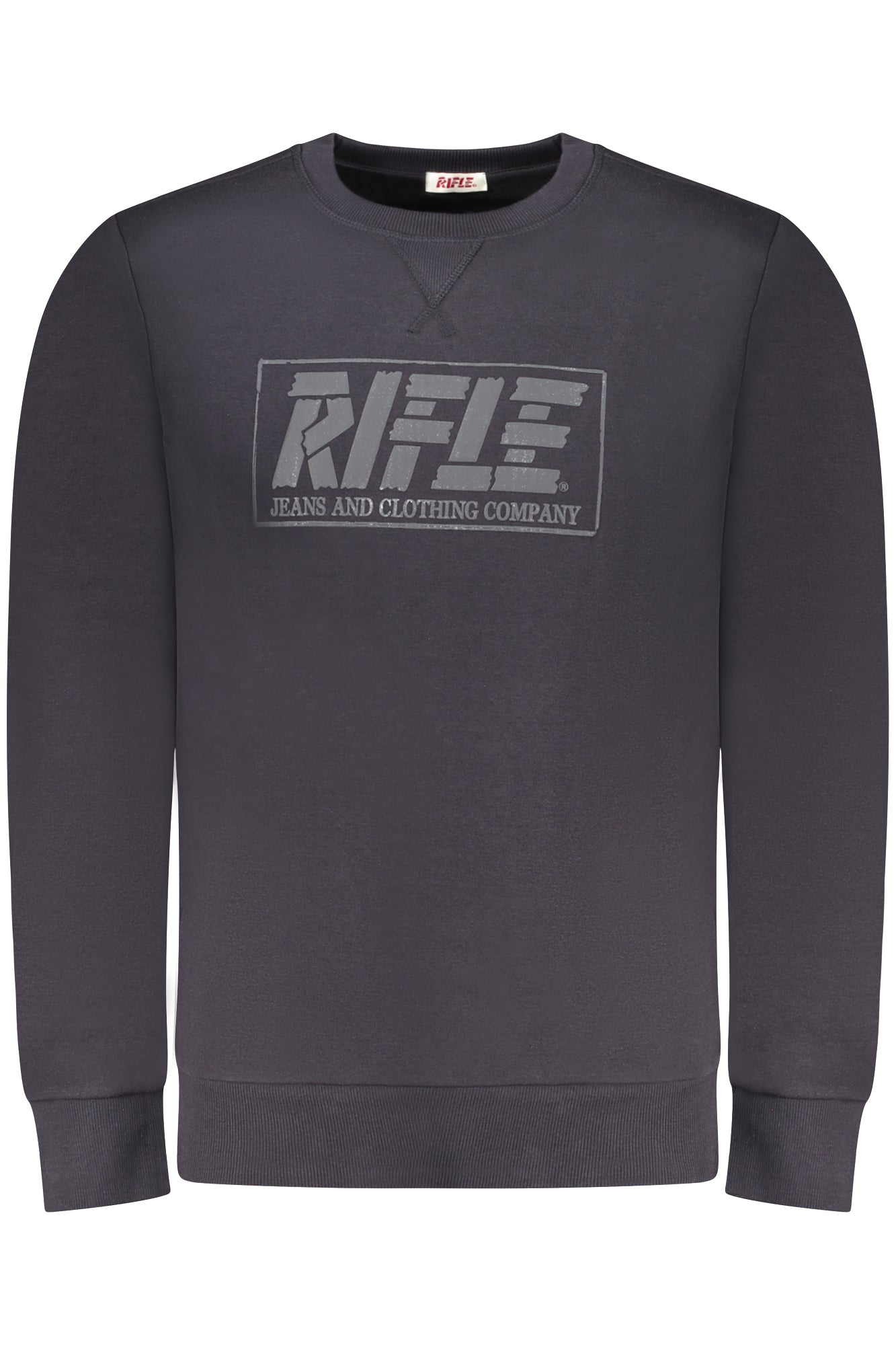 RIFLE HERREN-SWEATSHIRT MIT REISSVERSCHLUSS BLAU Blau M 8100032422565