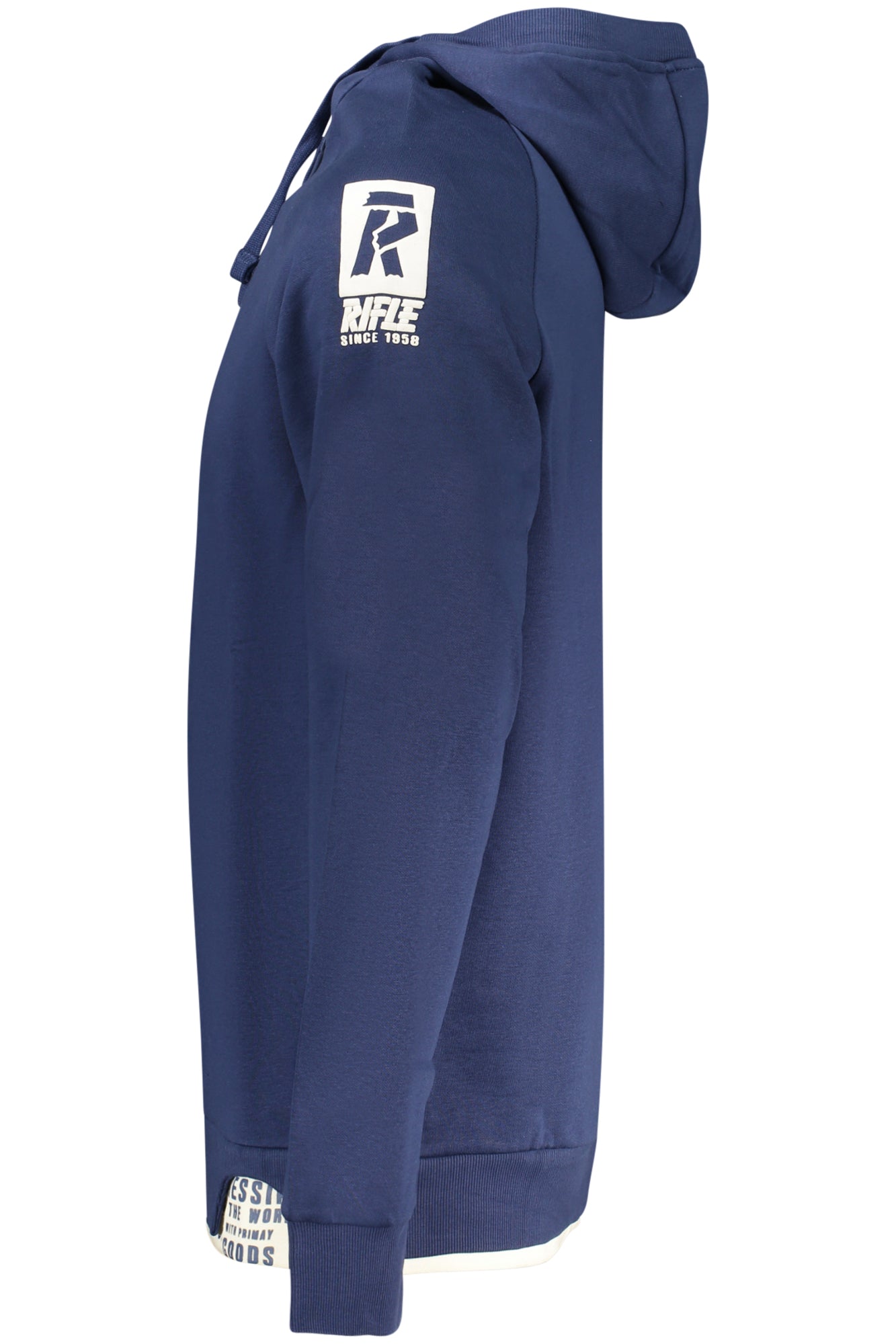 RIFLE Men's Zip-Up Sweatshirt, Blue