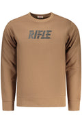 RIFLE Herren-Sweatshirt mit Reißverschluss, braun Braun 2XL 8100032440613