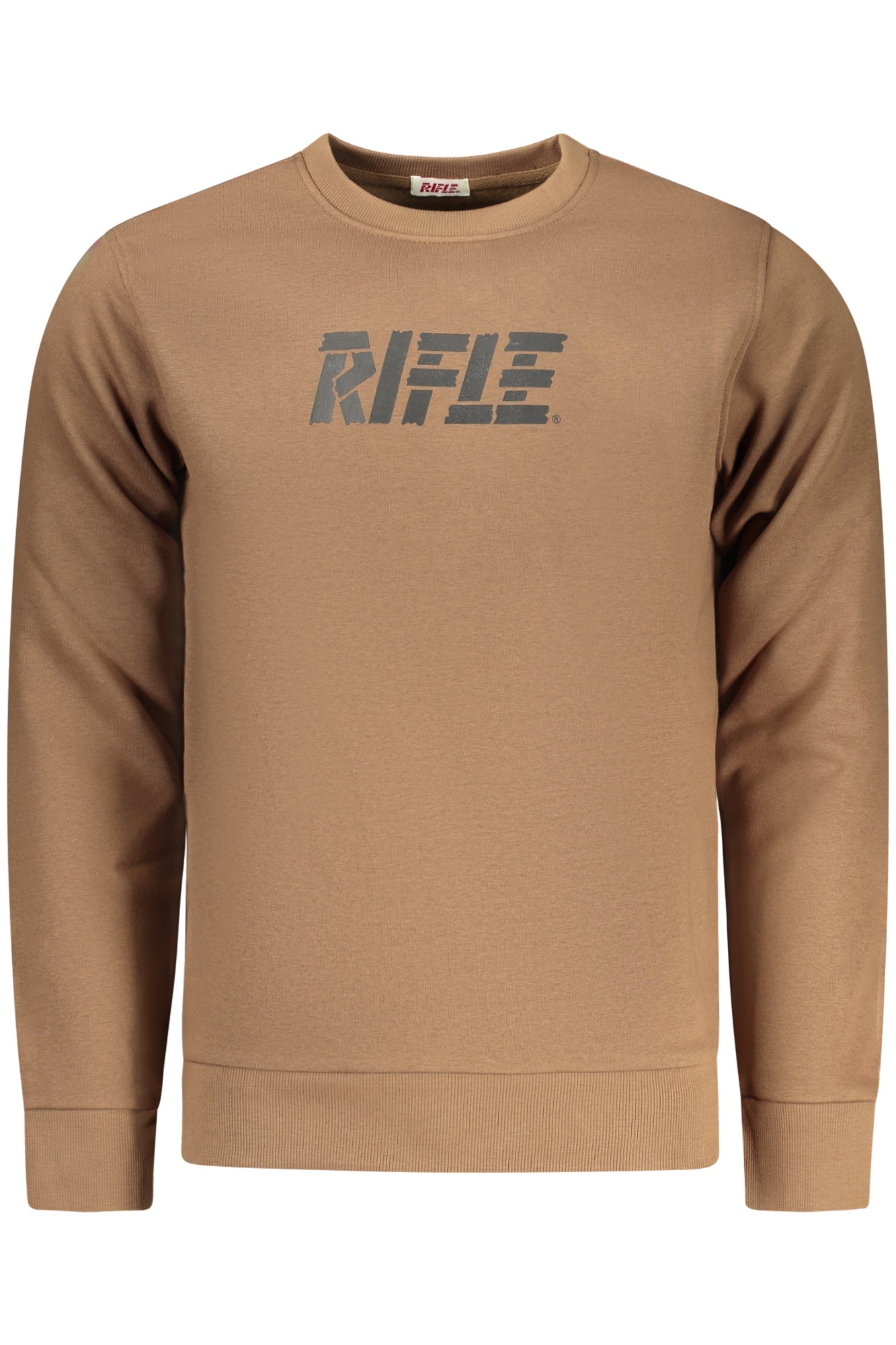RIFLE Herren-Sweatshirt mit Reißverschluss, braun Braun 2XL 8100032440613
