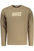 RIFLE Herren-Sweatshirt mit Reißverschluss, braun Braun L 8100032406077