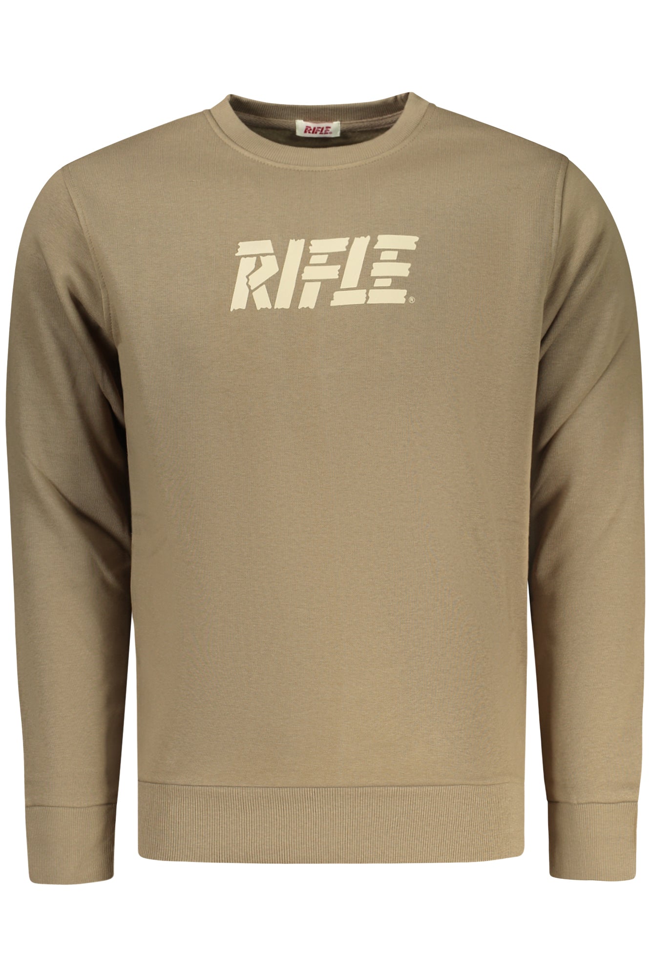 RIFLE Herren-Sweatshirt mit Reißverschluss, braun Braun L 8100032406077