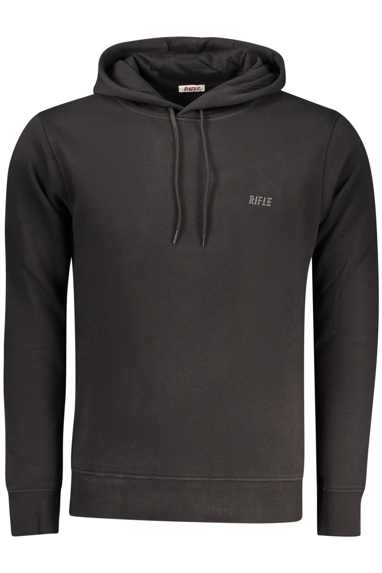 RIFLE HERREN SCHWARZES SWEATSHIRT MIT REISSVERSCHLUSS Schwarz M 8100032226392