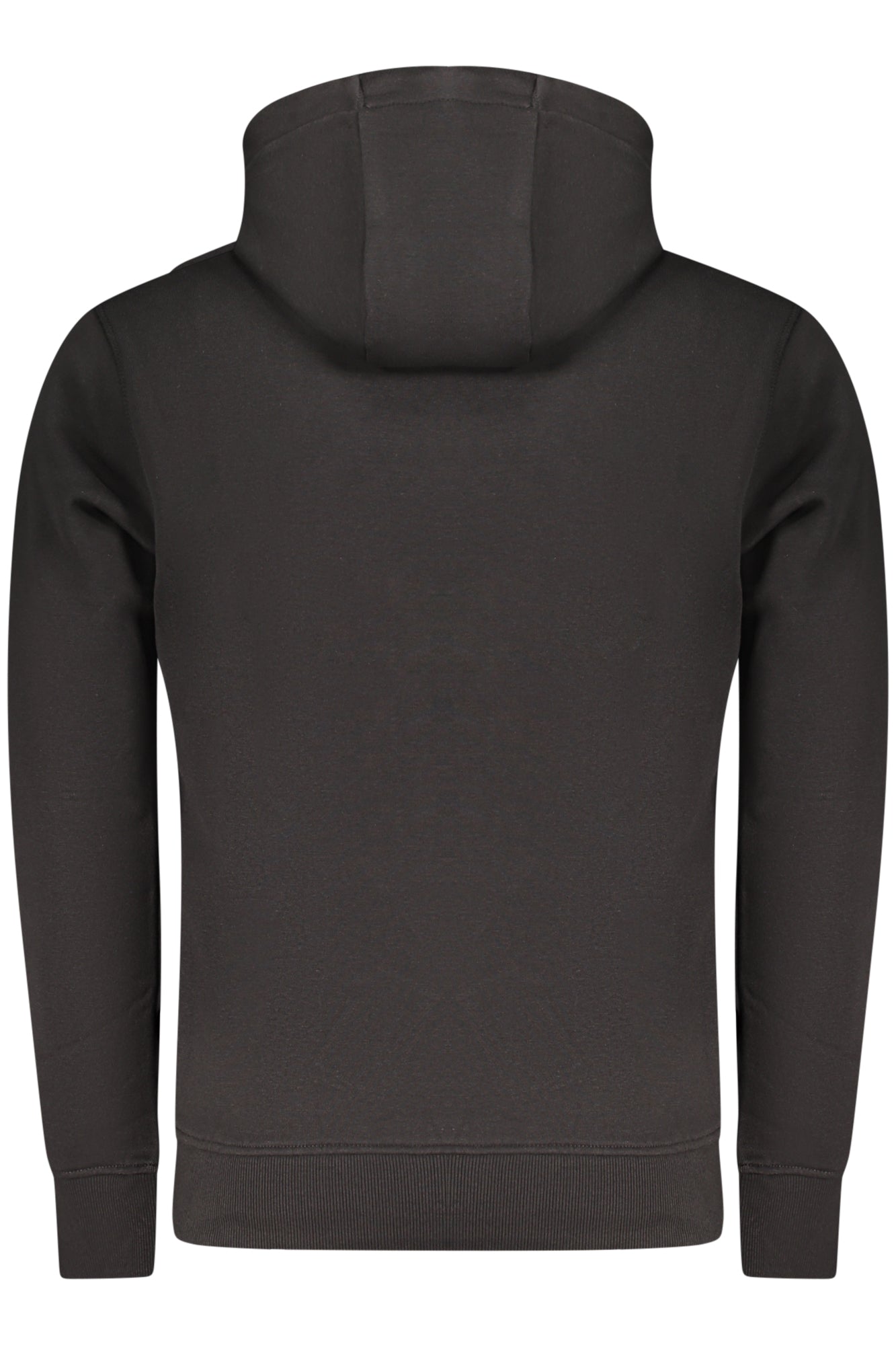 RIFLE MEN'S BLACK SWEATSHIRT WITH ZIPPER