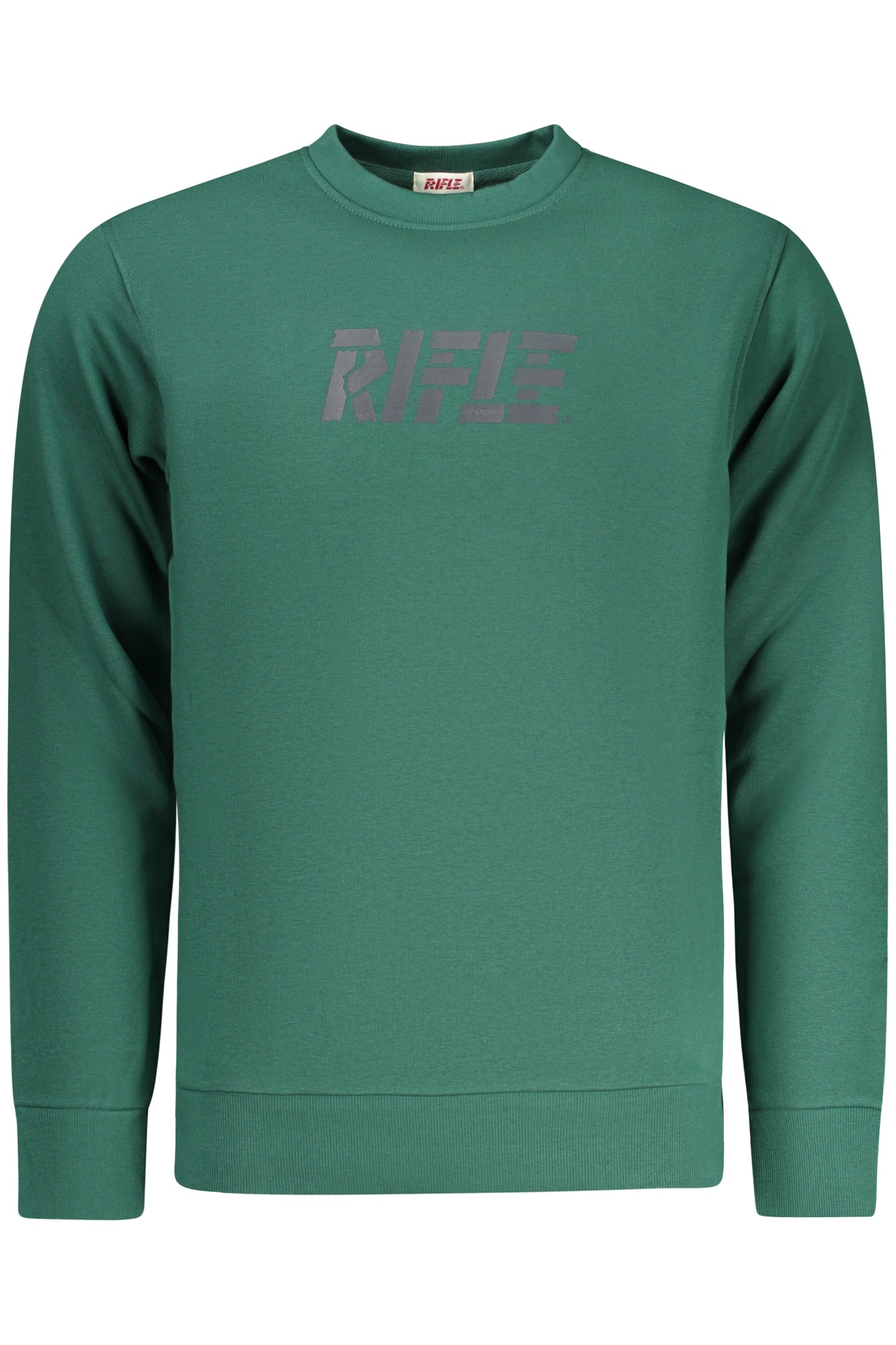 RIFLE Herren-Sweatshirt mit Reißverschluss, grün Grün M 8100032405827