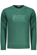 RIFLE Herren-Sweatshirt mit Reißverschluss, grün Grün M 8100032422763