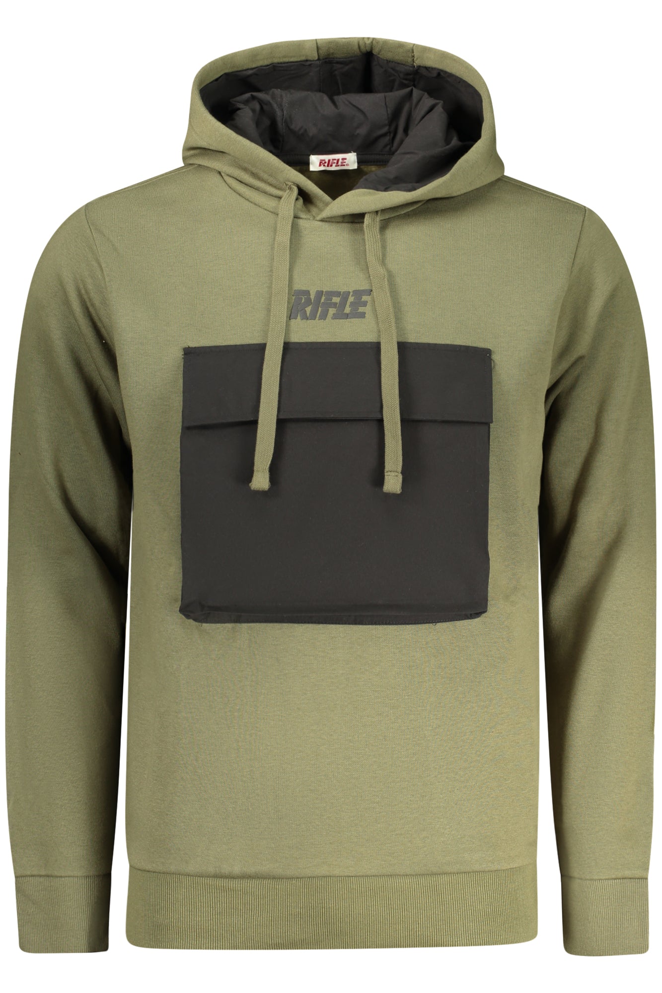 RIFLE Herren-Sweatshirt mit Reißverschluss, grün Grün M 8100032422169
