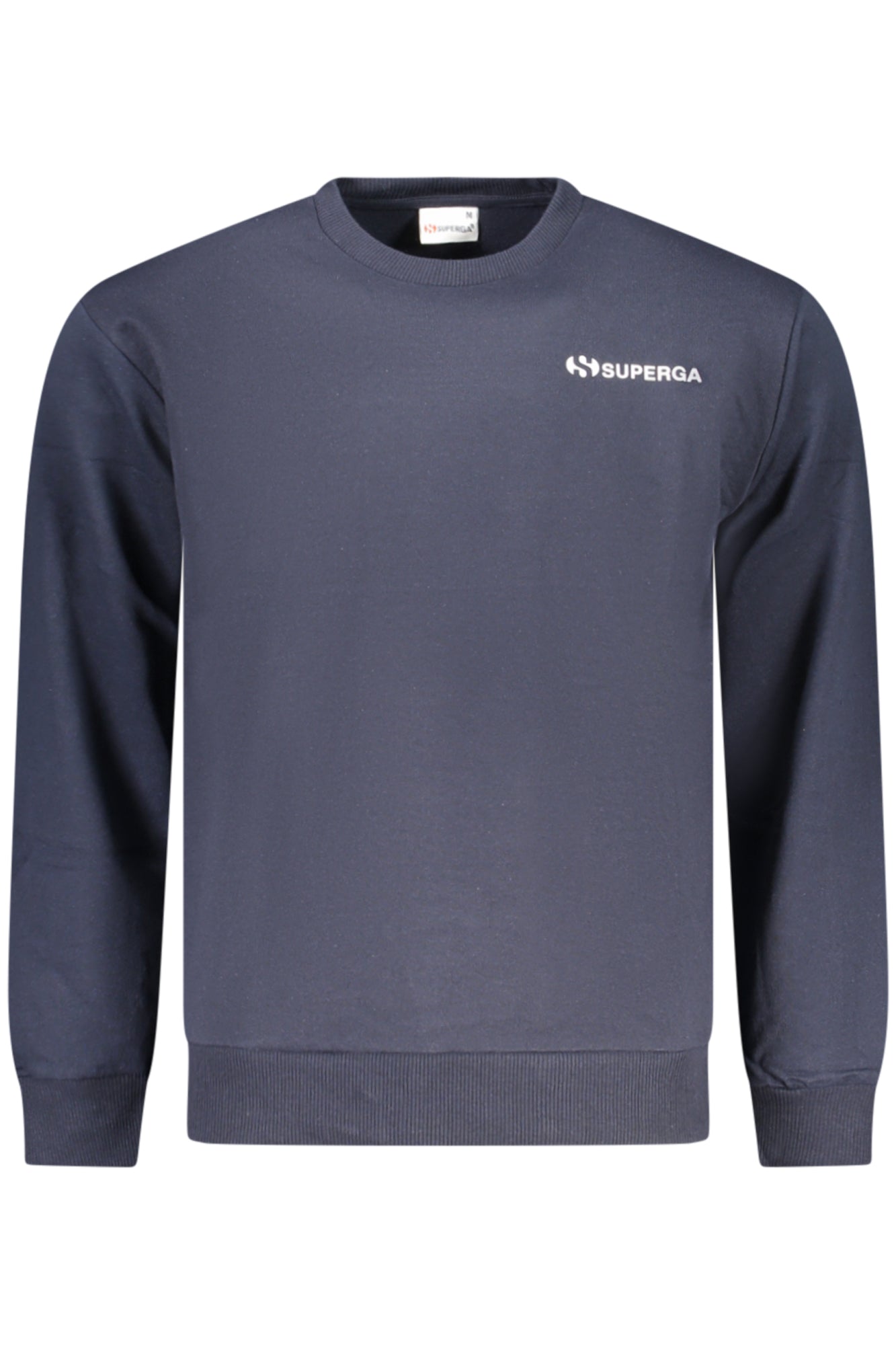 SUPERGA HERREN-SWEATSHIRT MIT REISSVERSCHLUSS, BLAU Blau M 8059494740857