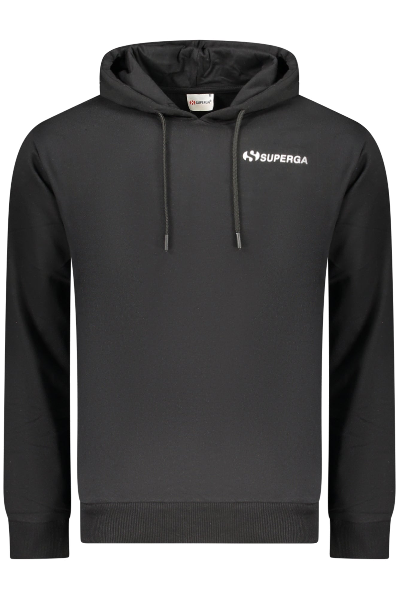 SUPERGA Herren-Sweatshirt mit Reißverschluss, schwarz Schwarz 2XL 8059494740536