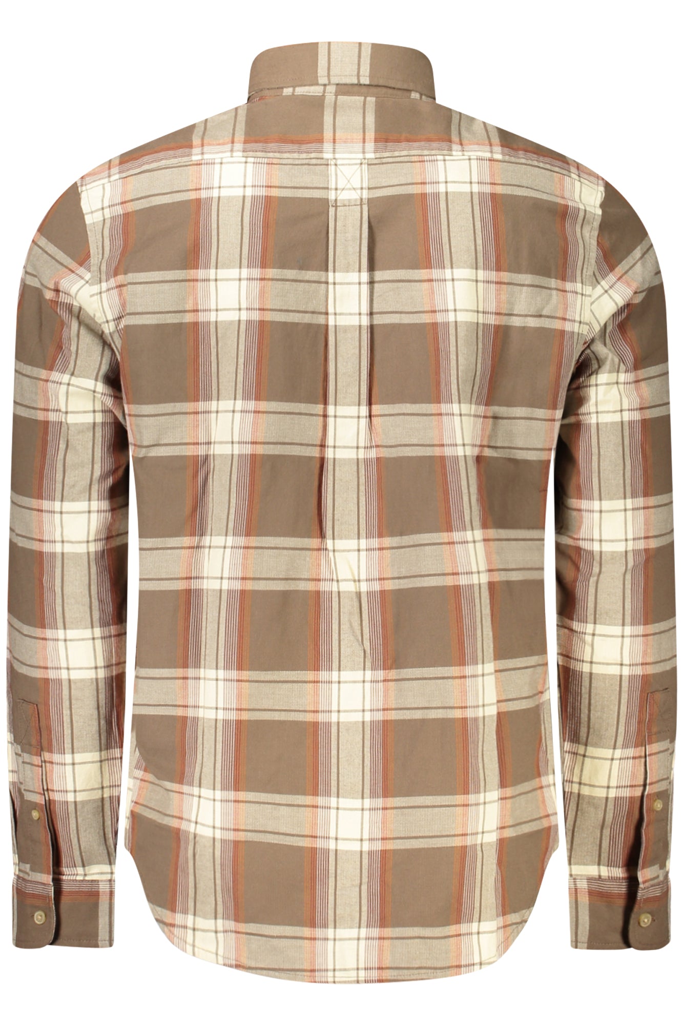 TIMBERLAND MEN'S LONG-SLIPED SHIRT, BROWN