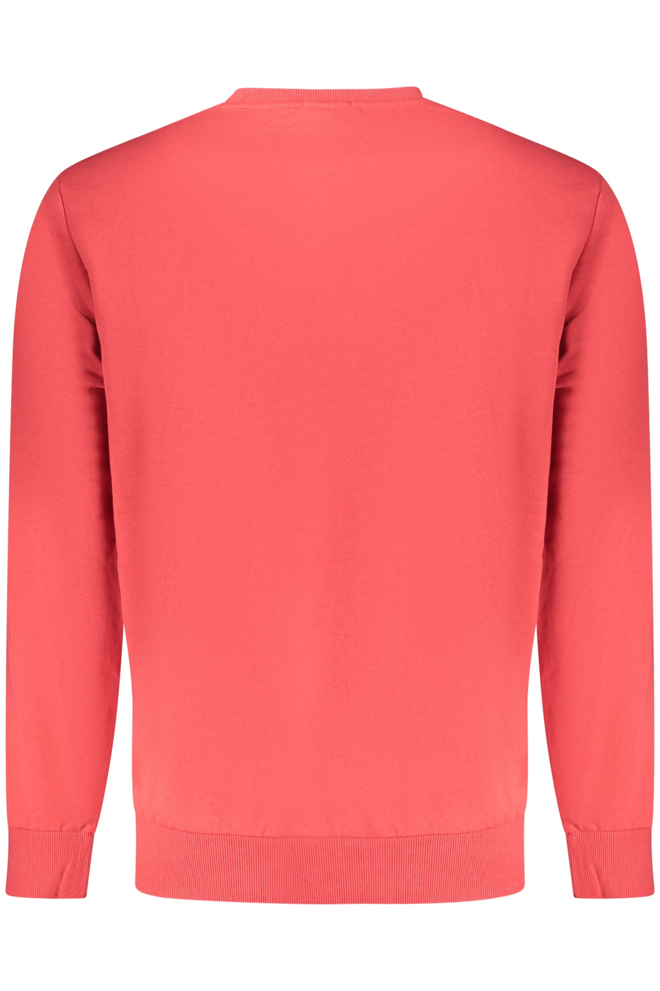 TIMBERLAND MEN'S RED SWEATSHIRT WITH ZIPPER