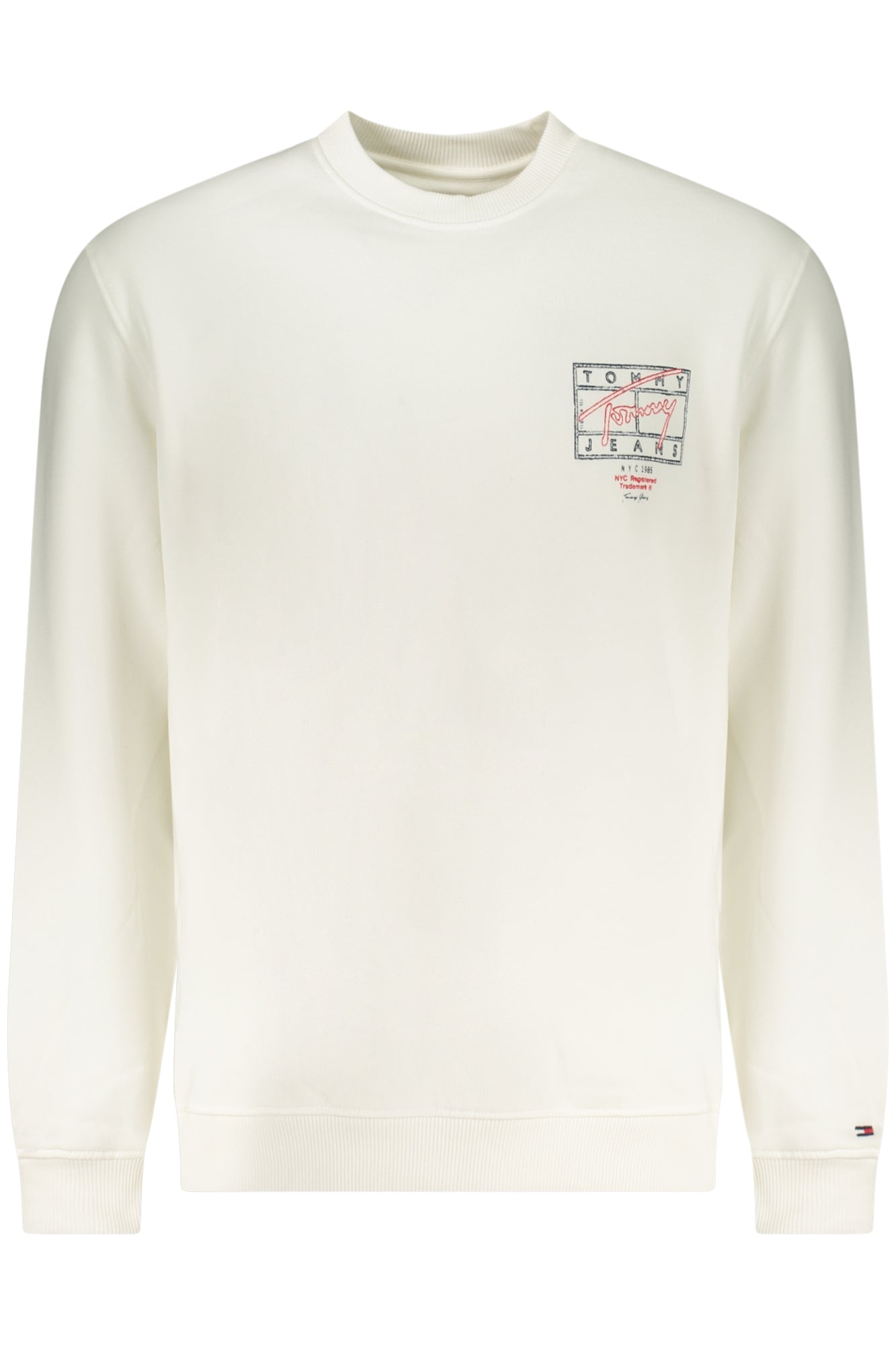 TOMMY HILFIGER HERREN-SWEATSHIRT MIT REISSVERSCHLUSS, WEISS Weiß 3XL 8721289296138