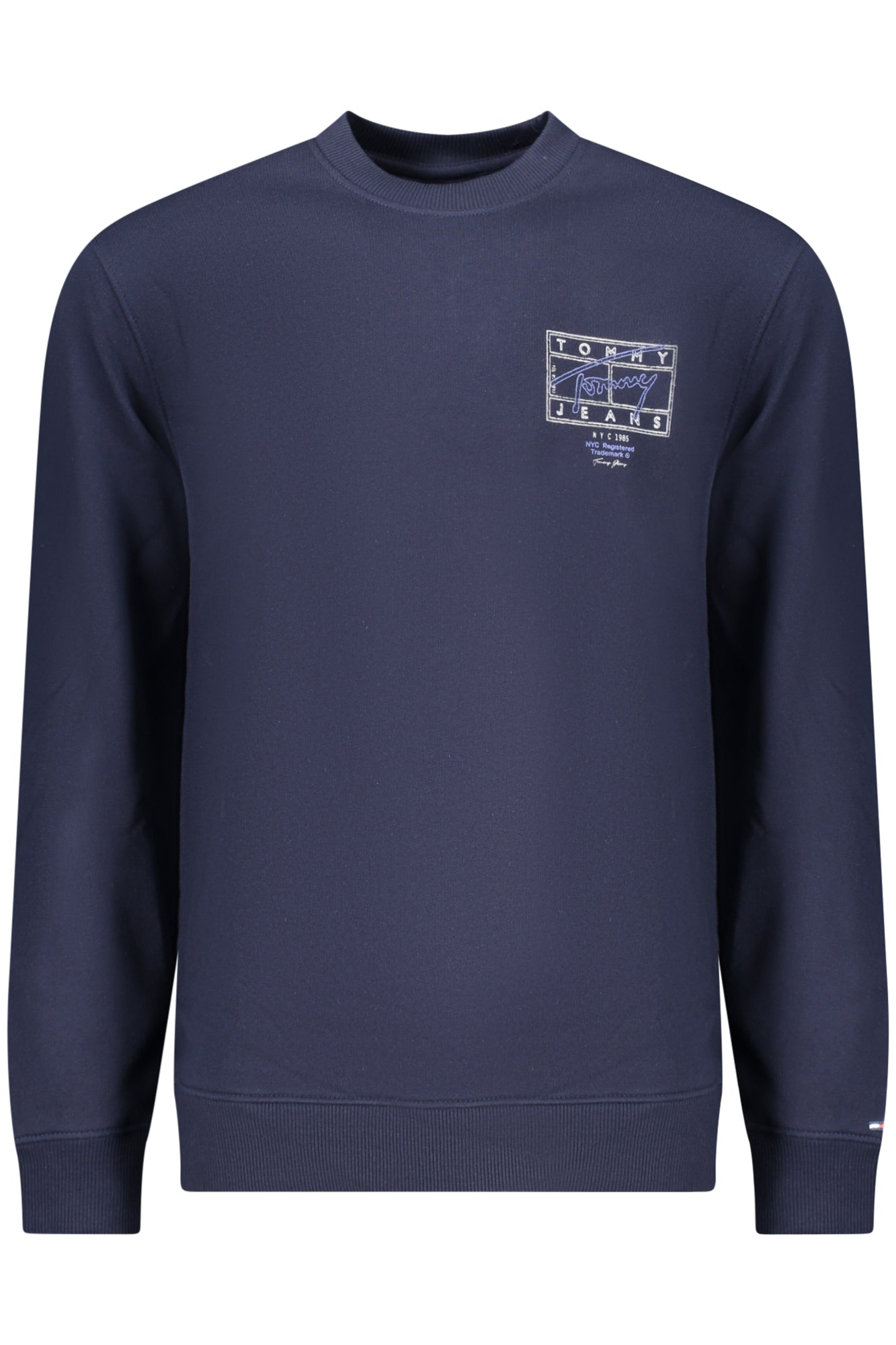 TOMMY HILFIGER HERREN-SWEATSHIRT MIT REISSVERSCHLUSS, BLAU Blau S 8721221951880