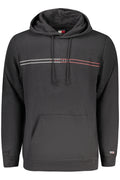 TOMMY HILFIGER HERREN-SWEATSHIRT MIT ZIP-UP-DETAILS Schwarz 2XL 8720638923039