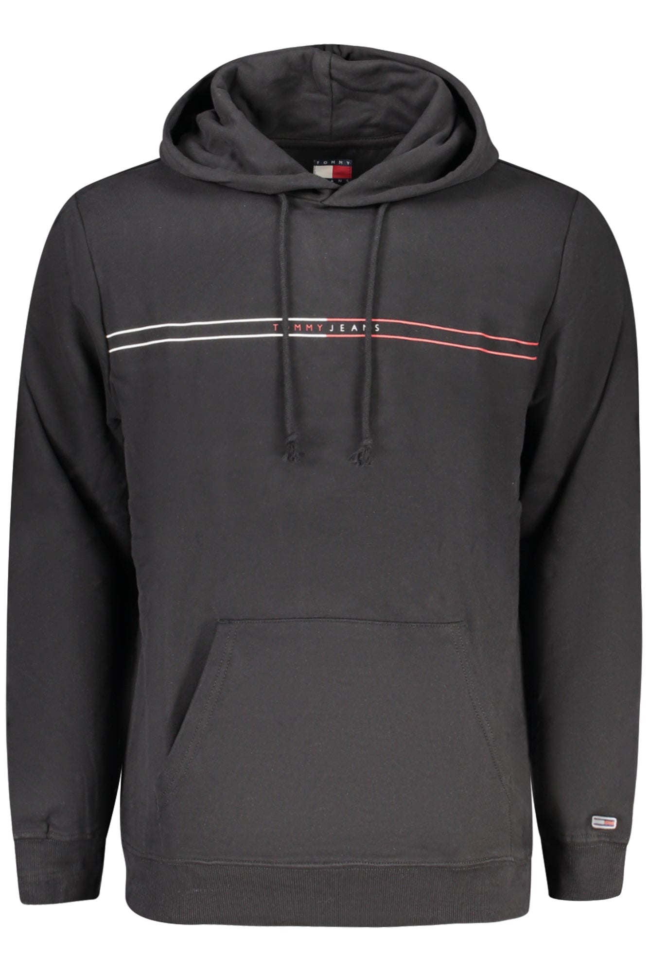 TOMMY HILFIGER HERREN-SWEATSHIRT MIT ZIP-UP-DETAILS Schwarz 2XL 8720638923039