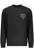 TOMMY HILFIGER Herren-Sweatshirt mit Reißverschluss, schwarz Schwarz S 8721221950678