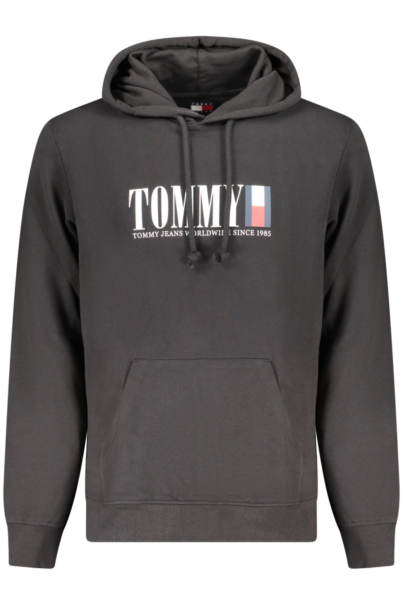 TOMMY HILFIGER HERREN-SWEATSHIRT MIT ZIP-UP-DETAILS Schwarz 2XL 8721185180951