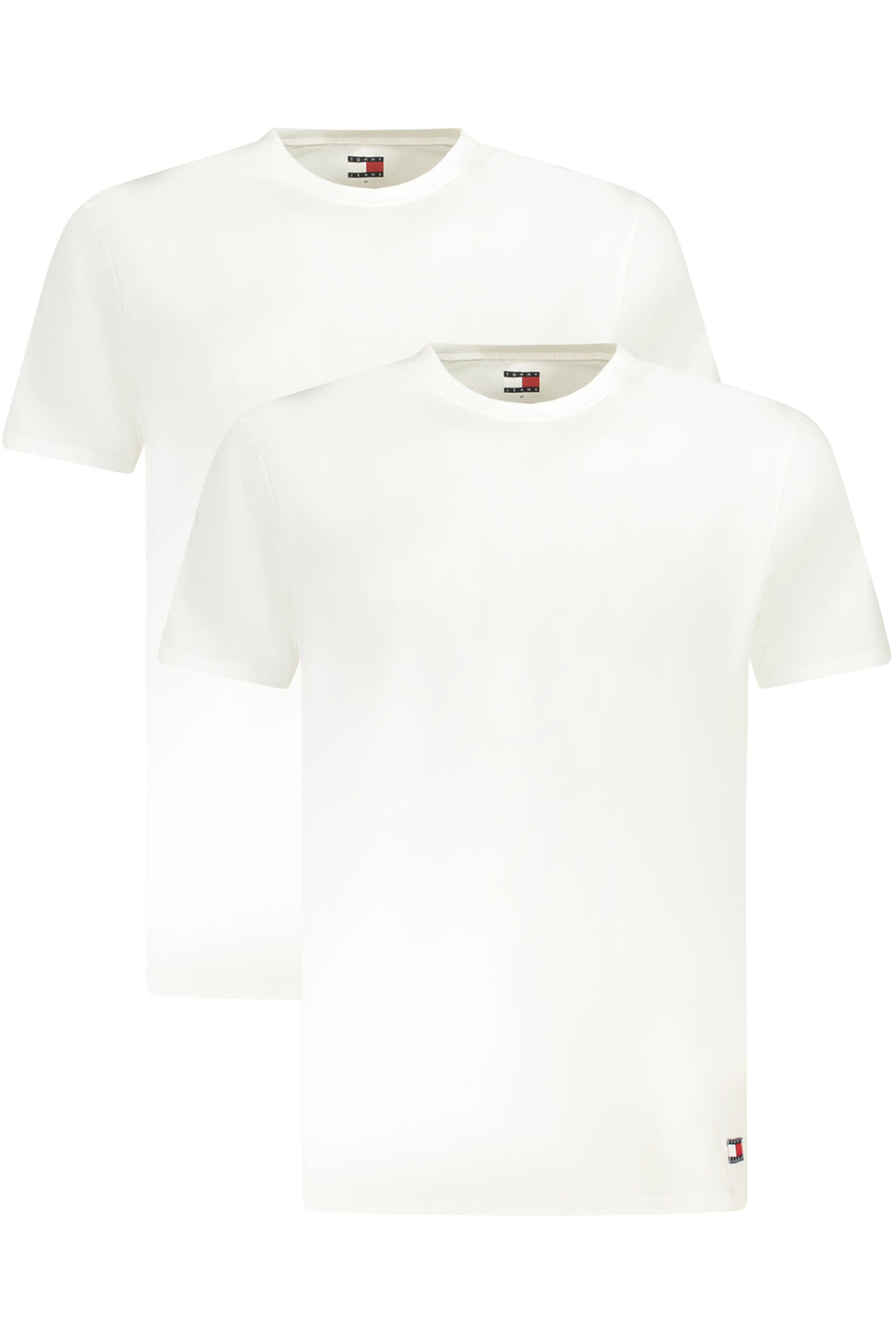 TOMMY HILFIGER HERREN OBERBEKLEIDUNG T-SHIRT WEISS