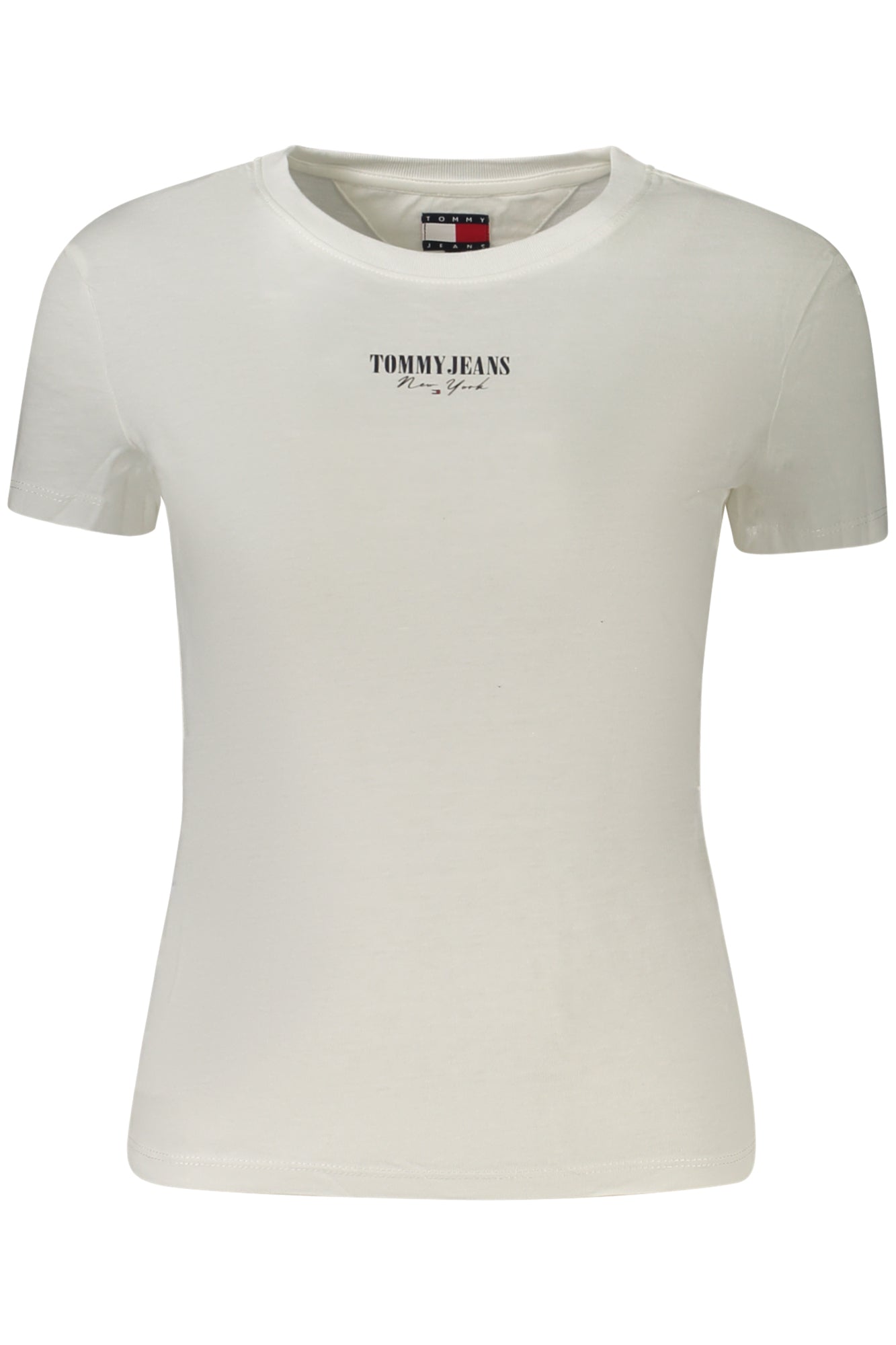 TOMMY HILFIGER DAMEN KURZARM T-SHIRT WEISS