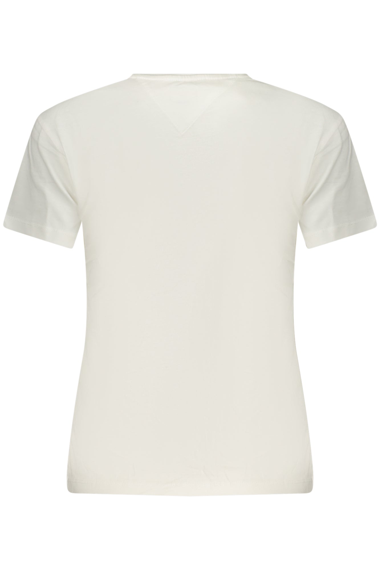 T-SHIRT A MANICHE CORTE DA DONNA TOMMY HILFIGER, BIANCA